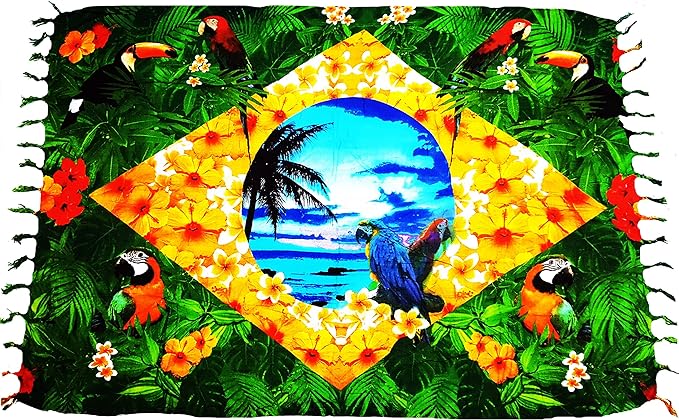 Canga bandeira Brasil