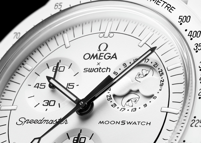Relógio com fases da Lua do Snoopy foi lançado pela OMEGA e SWATCH Relógio com fases da Lua do Snoopy