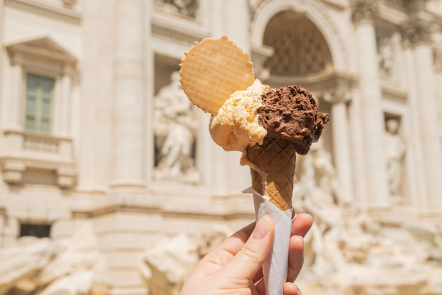 Onde Tomar Sorvete em Roma gelato